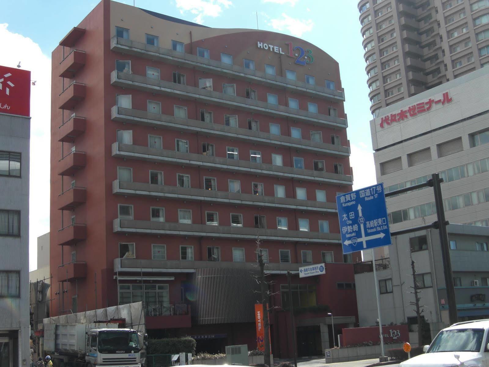 Hotel 1-2-3 Takasaki Exterior foto